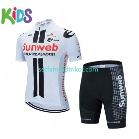 Team Sunweb Fahrradbekleidung Radtrikot Kurzarm + Radhose Kurze Kinder 2020 N001